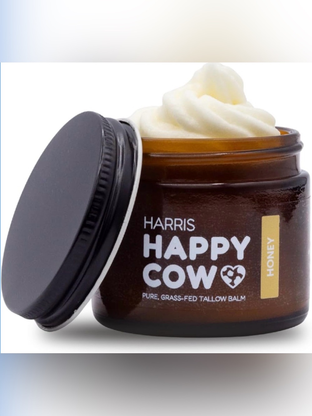 Manuka Honey Tallow Balm, 2oz - USA Made, Grass-Fed